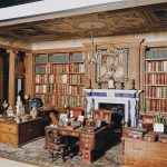 The library of Queen Mary's dolls house
